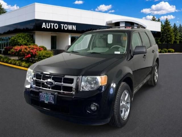 2012 Ford Escape 4WD 4dr XLT in Black — front three-quarter view