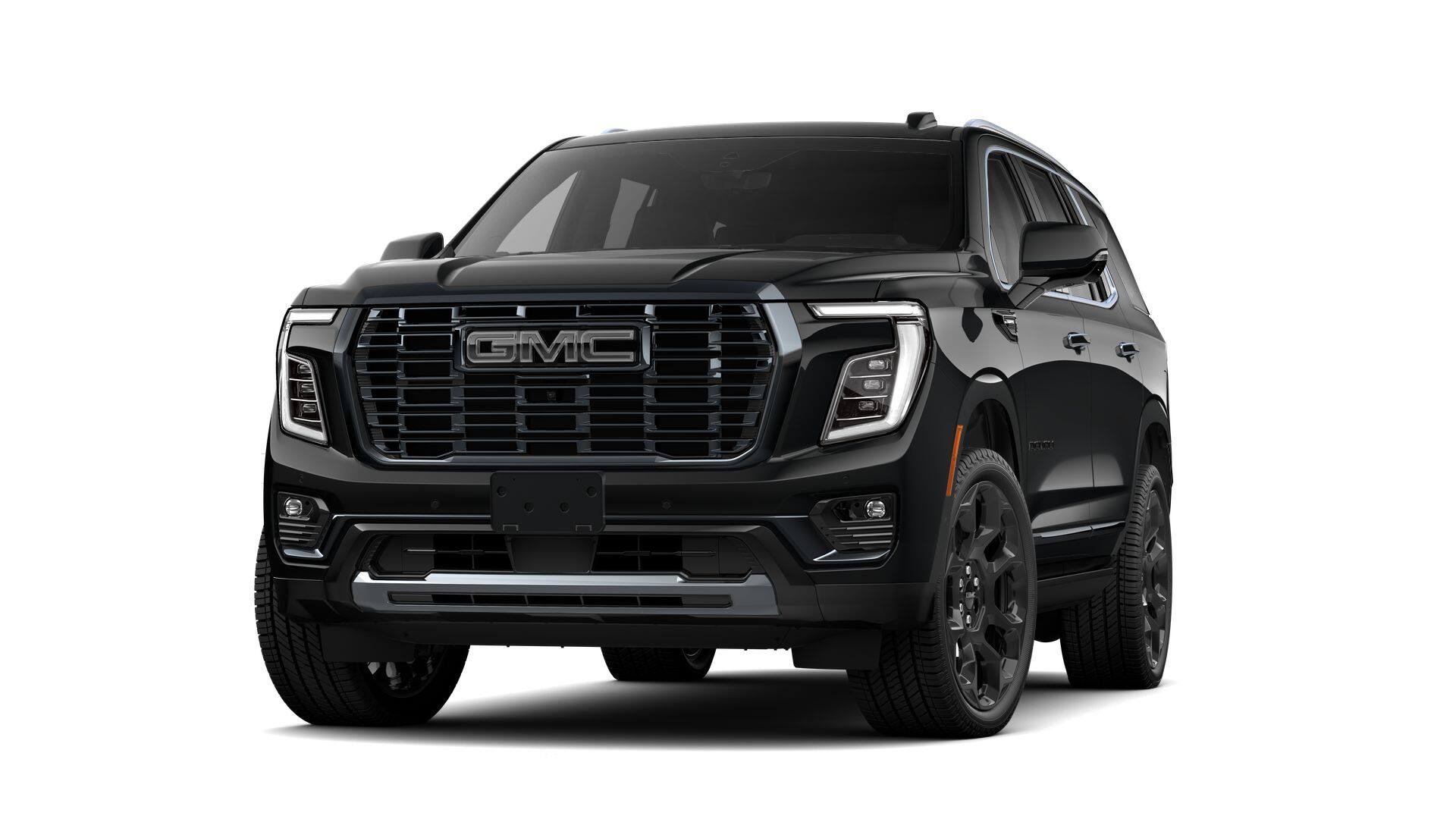 2026 GMC Yukon Base in Onyx Black — front three-quarter view