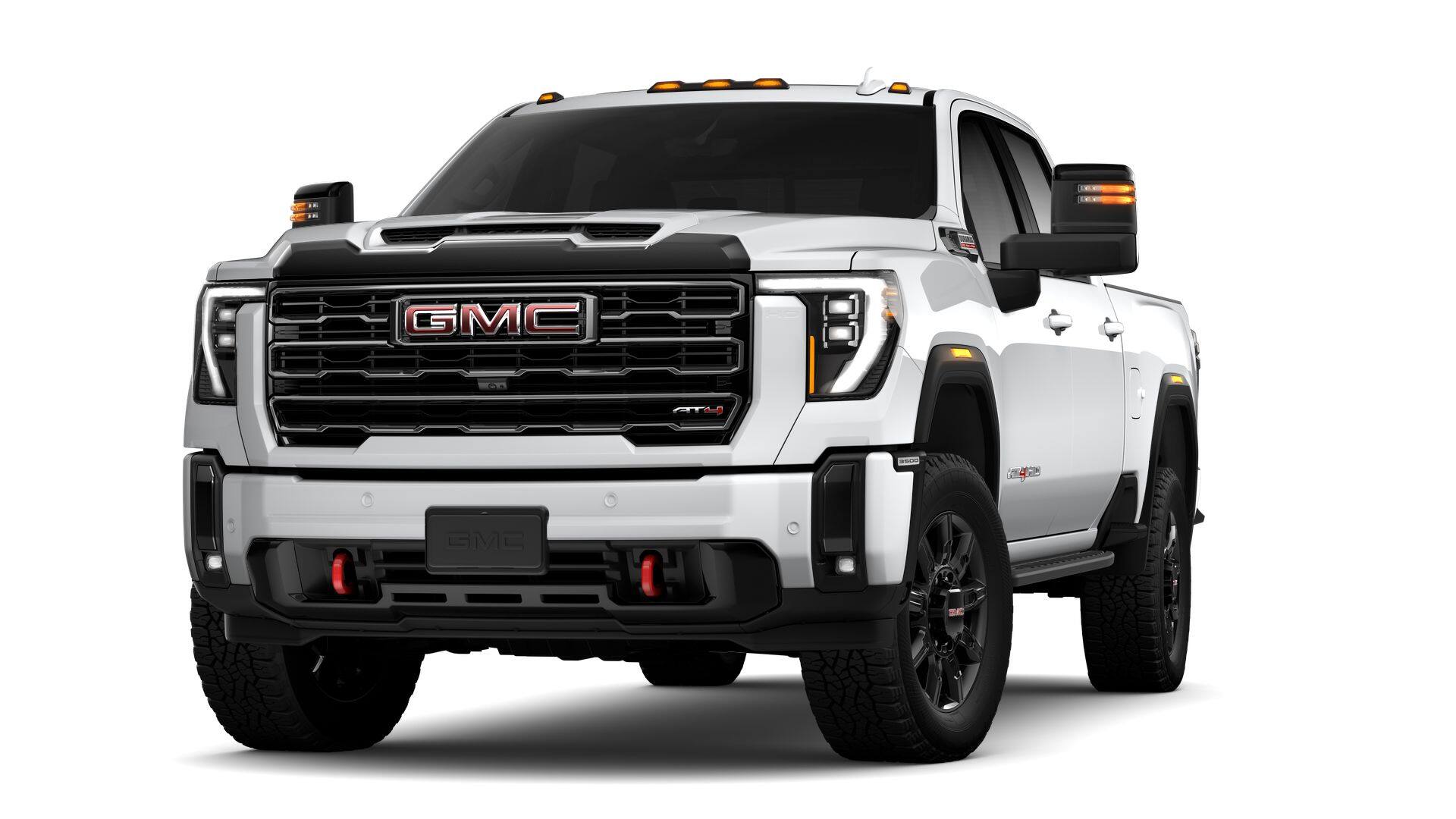 2026 GMC Sierra 3500 HD Base in Summit White — front three-quarter view
