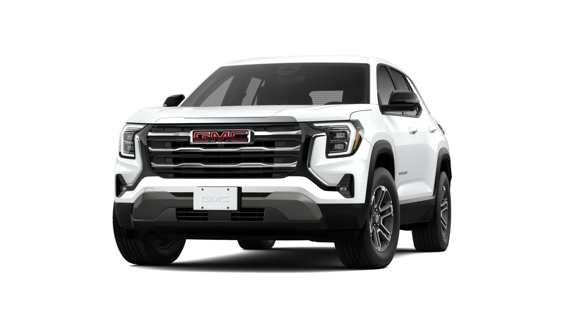 2026 GMC Terrain Base in Summit White — front three-quarter view