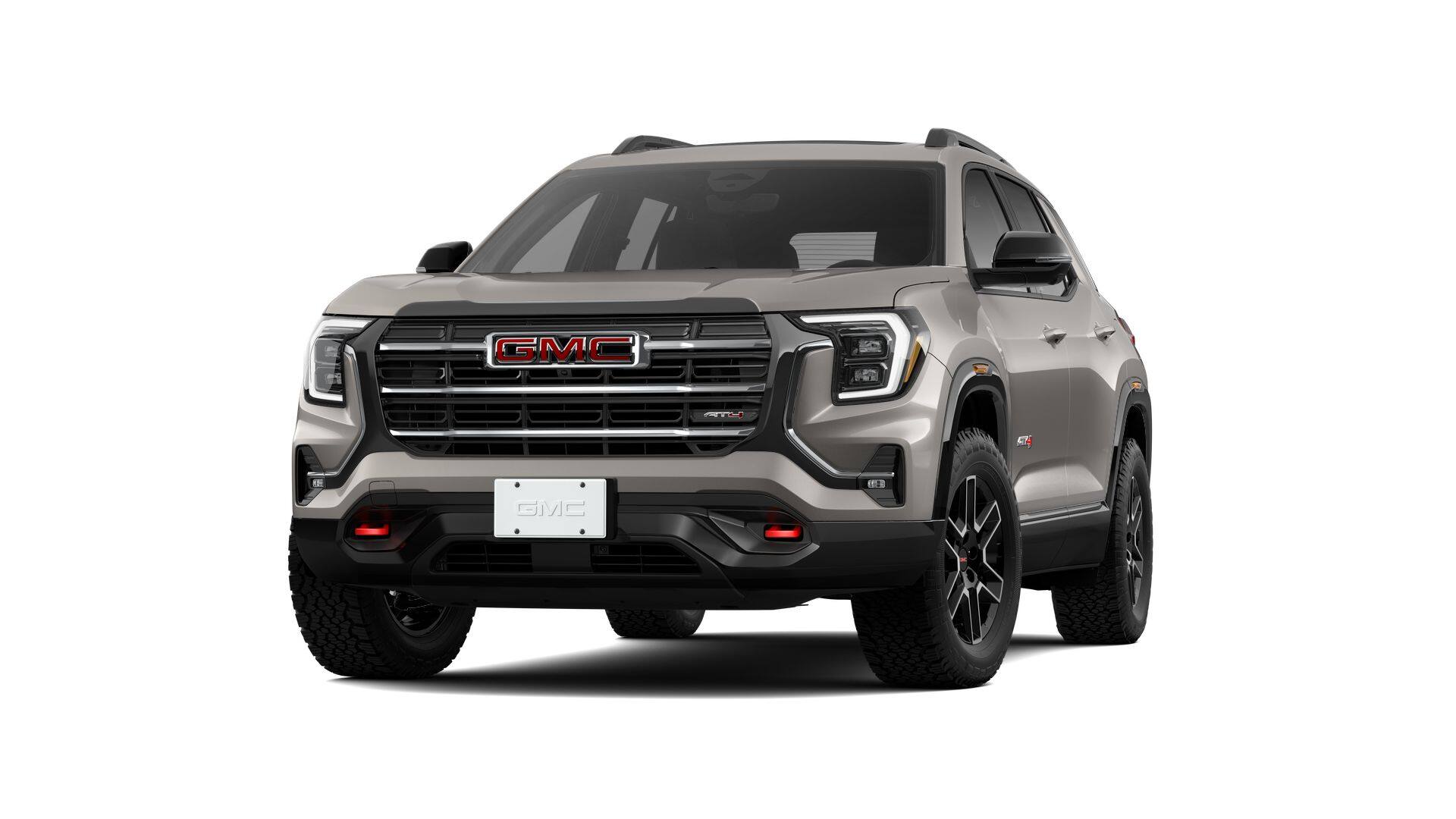 2026 GMC Terrain Base in Riverstone Metallic — front three-quarter view
